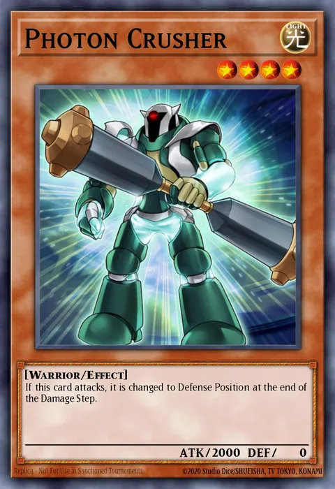 Photon Crusher trading card