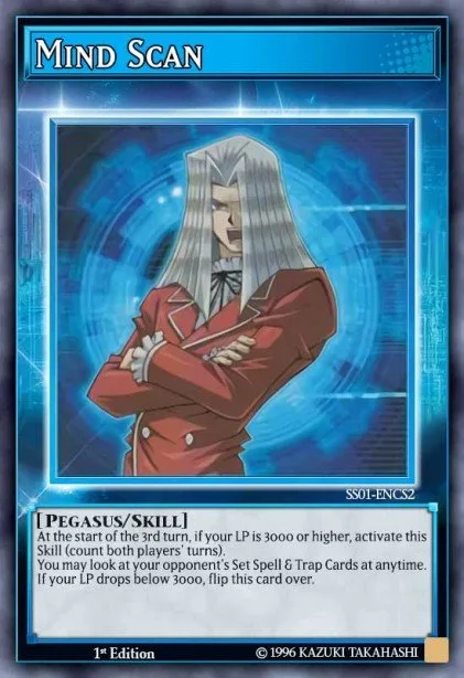 Mind Scan (Skill Card) trading card
