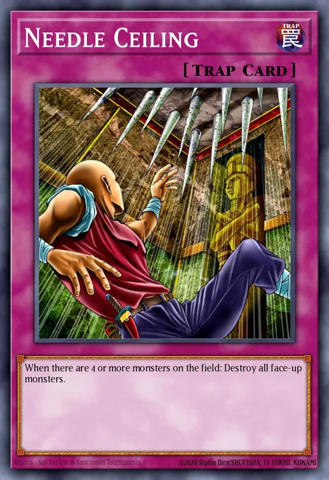 Needle Ceiling trading card