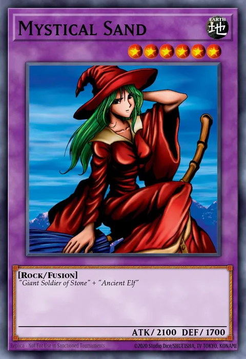 Mystical Sand trading card