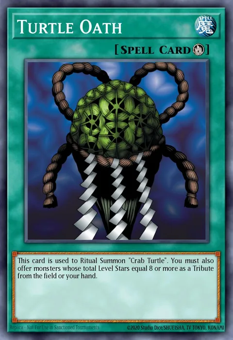 Turtle Oath trading card
