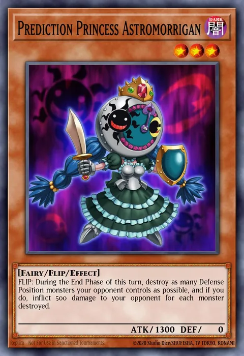 Prediction Princess Astromorrigan trading card