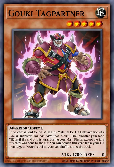 Gouki Tagpartner trading card