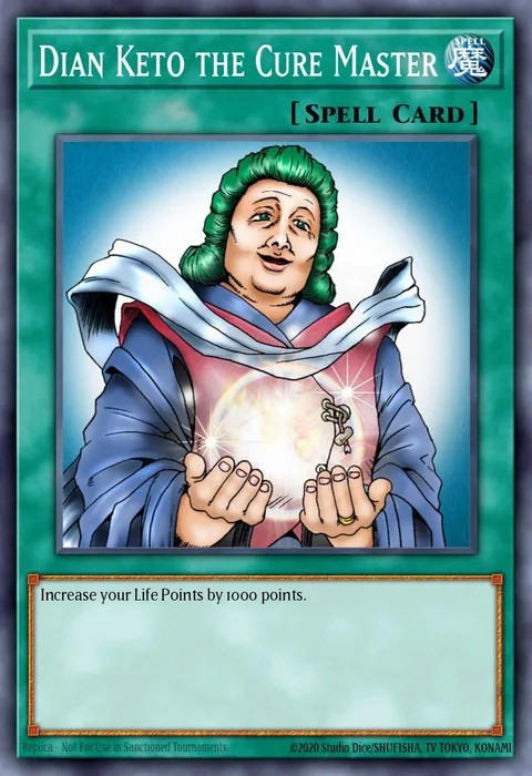 Dian Keto the Cure Master trading card
