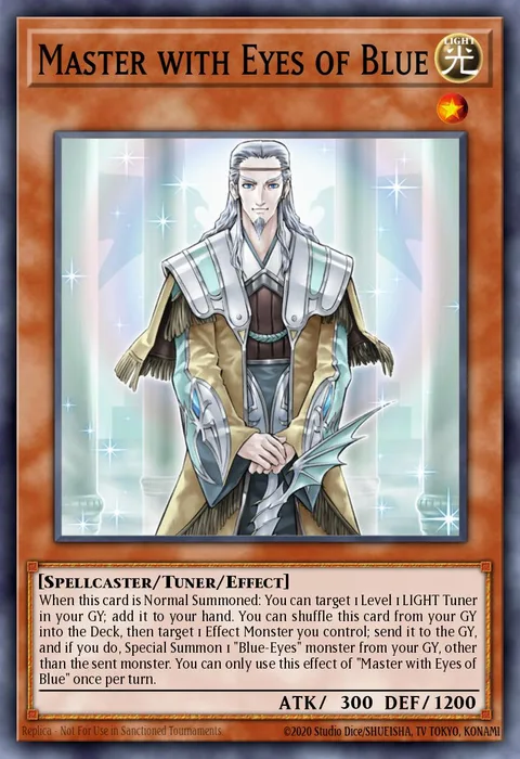 Master with Eyes of Blue trading card