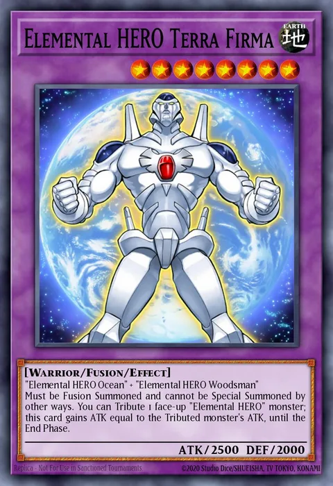Elemental HERO Terra Firma trading card