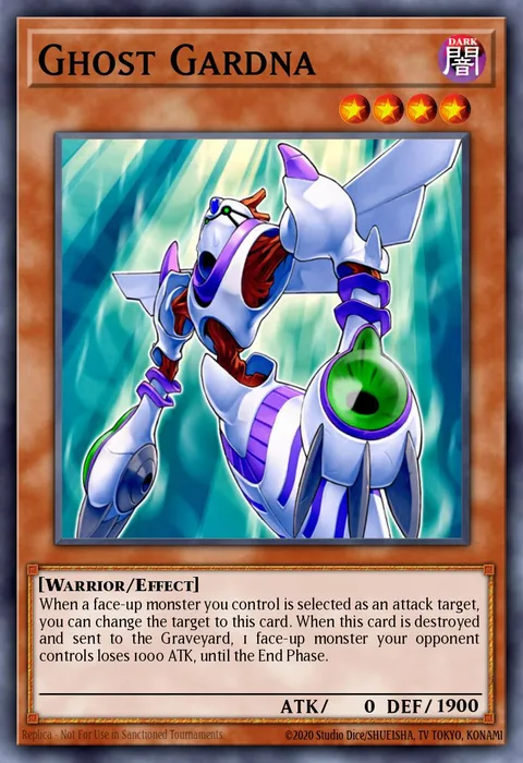 Ghost Gardna trading card