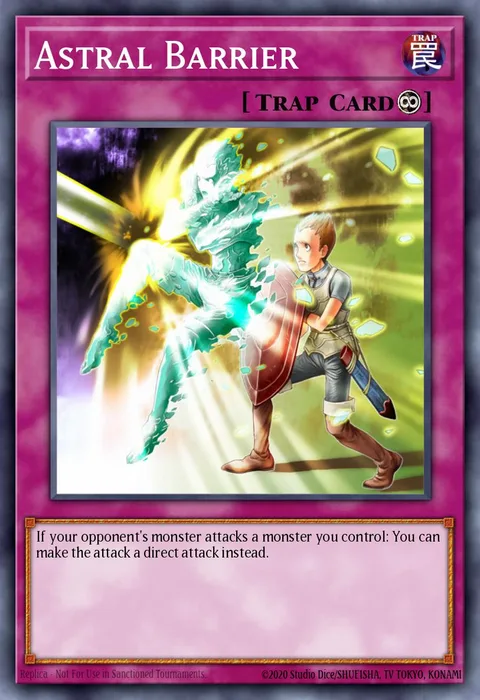 Astral Barrier trading card