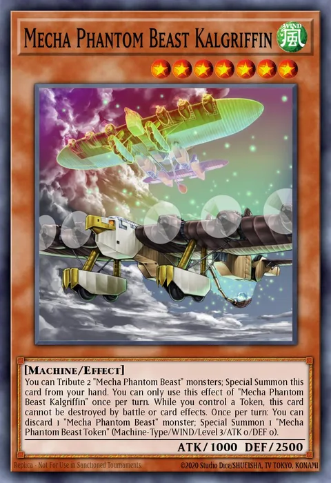 Mecha Phantom Beast Kalgriffin trading card