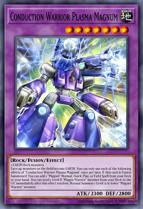 Conduction Warrior Plasma Magnum trading card