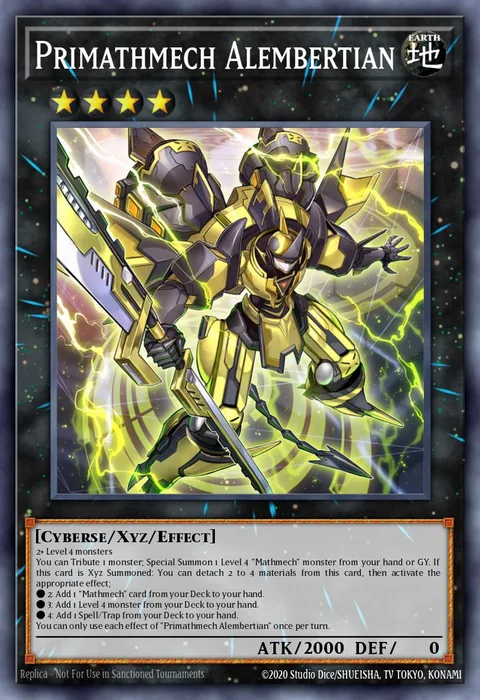 Primathmech Alembertian trading card
