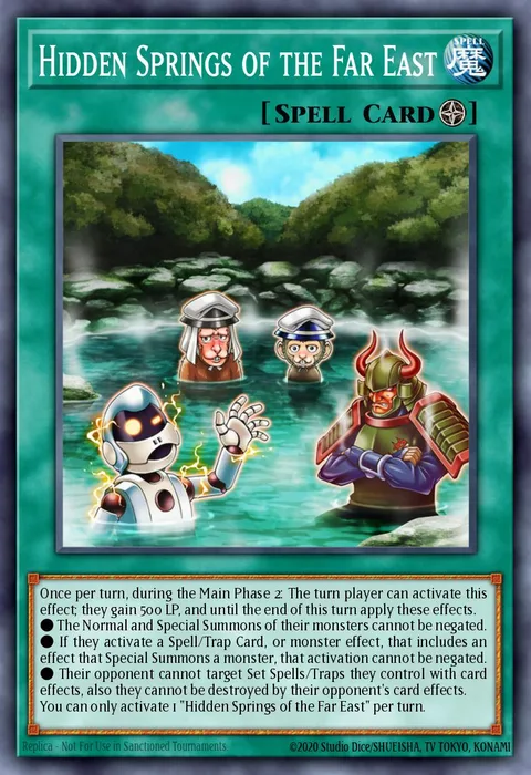 Hidden Springs of the Far East trading card