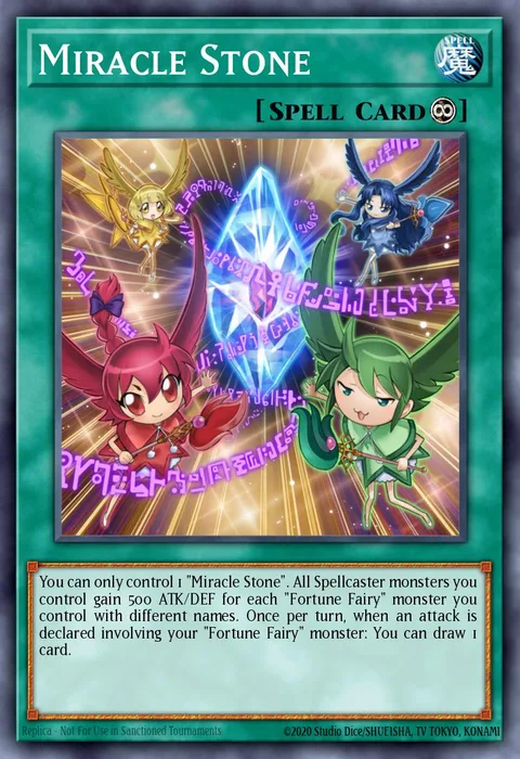 Miracle Stone trading card