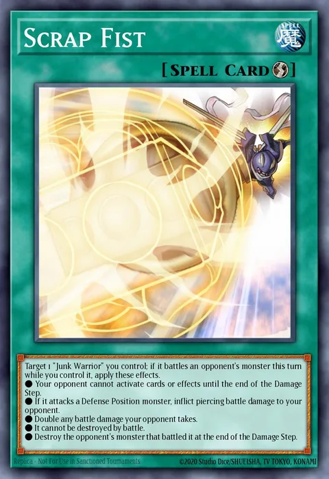 Scrap Fist trading card