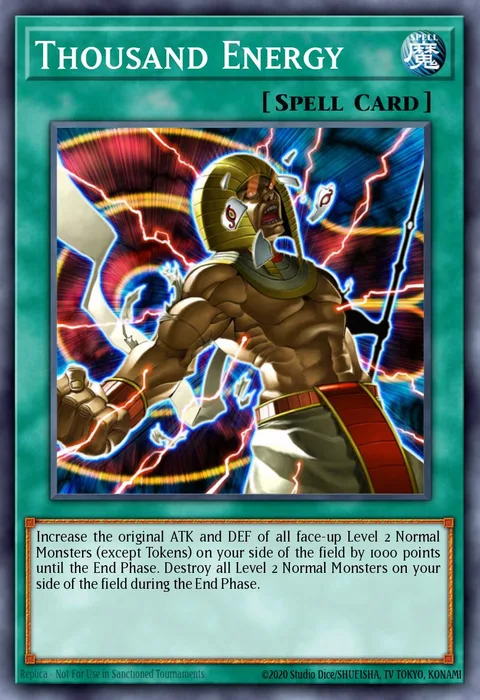 Thousand Energy trading card