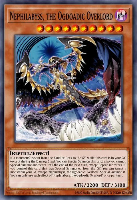 Nephilabyss, the Ogdoadic Overlord trading card