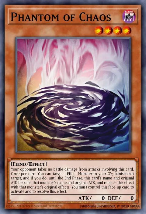 Phantom of Chaos trading card