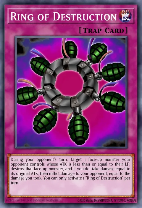 Ring of Destruction trading card