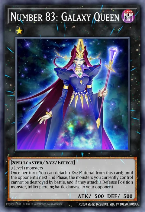Number 83: Galaxy Queen trading card