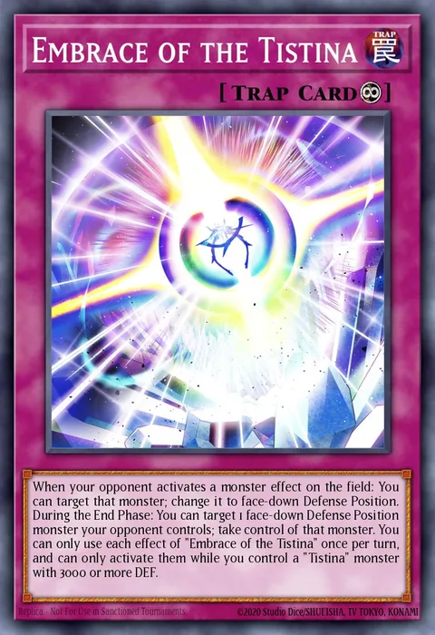 Embrace of the Tistina trading card