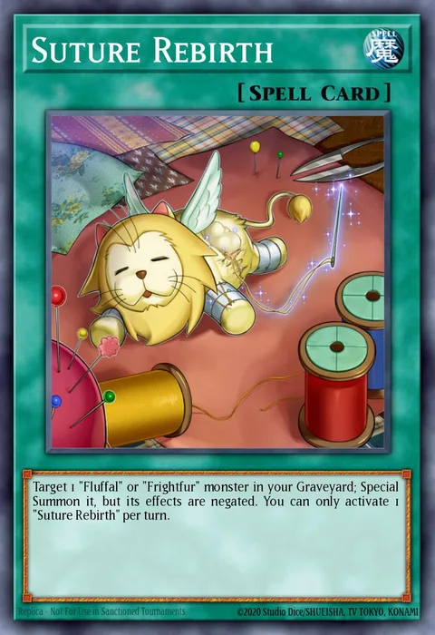Suture Rebirth trading card