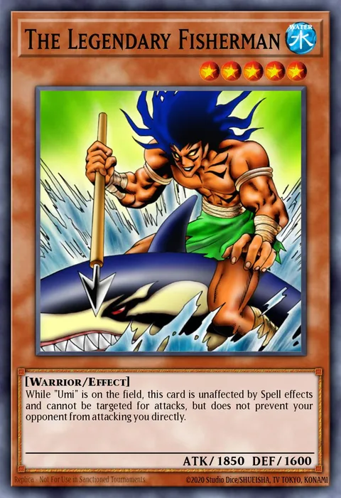 The Legendary Fisherman trading card