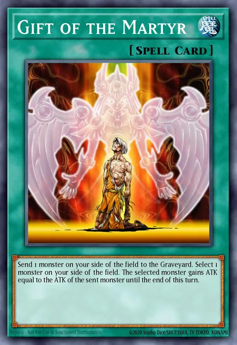 Gift of the Martyr trading card