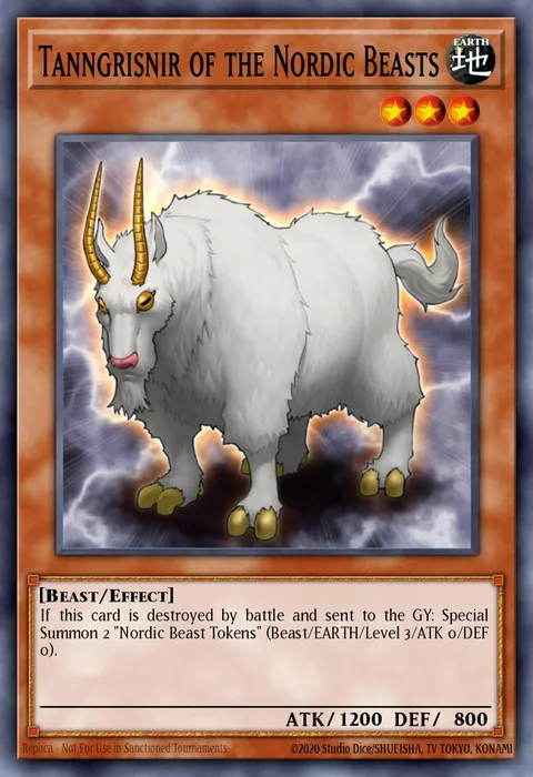 Tanngrisnir of the Nordic Beasts trading card