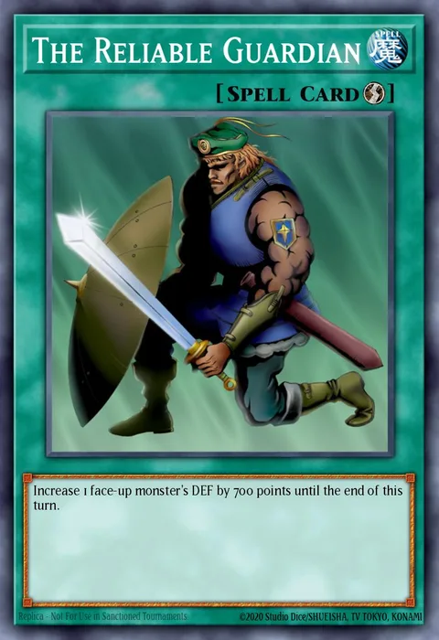 The Reliable Guardian trading card