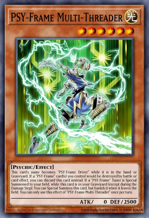 PSY-Frame Multi-Threader trading card