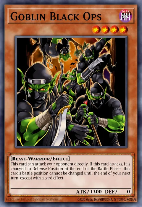 Goblin Black Ops trading card