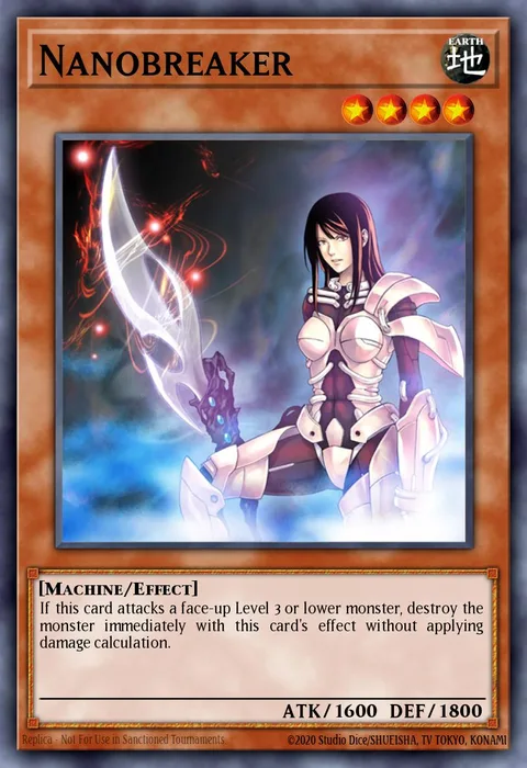 Nanobreaker trading card