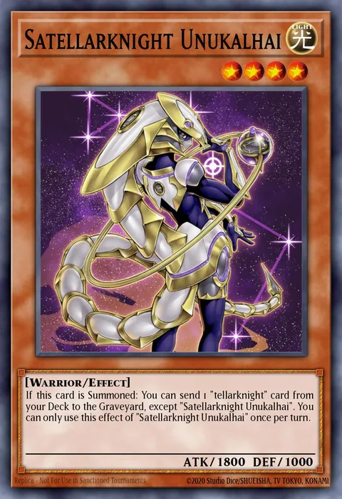 Satellarknight Unukalhai trading card