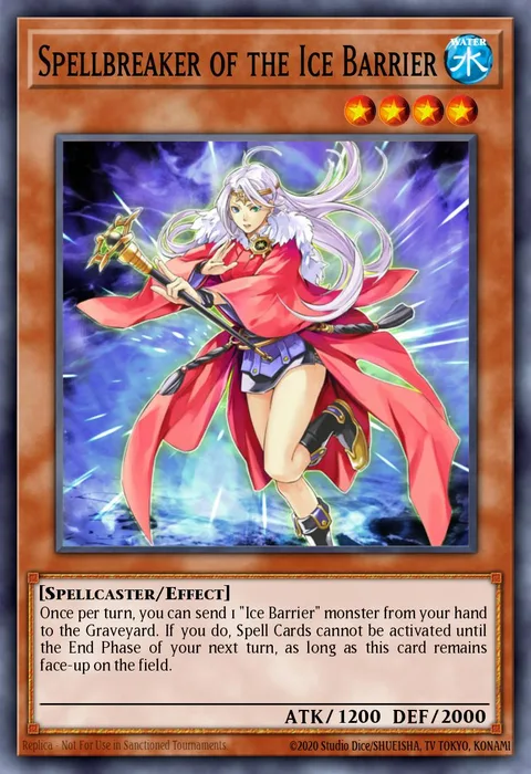 Spellbreaker of the Ice Barrier trading card