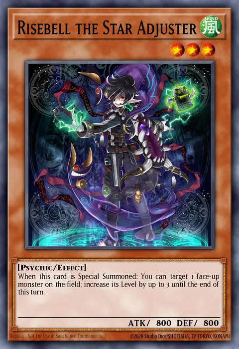 Risebell the Star Adjuster trading card