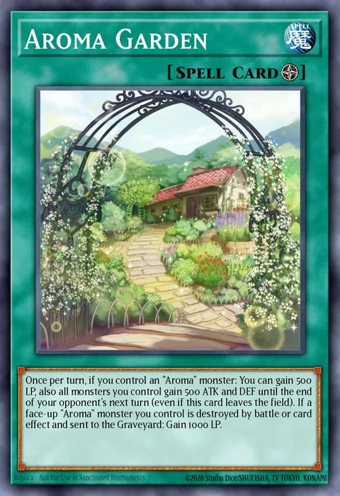 Aroma Garden trading card