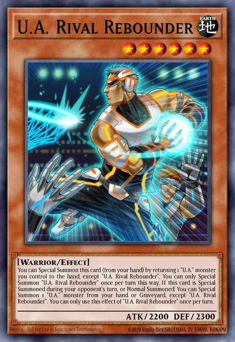 U.A. Rival Rebounder trading card