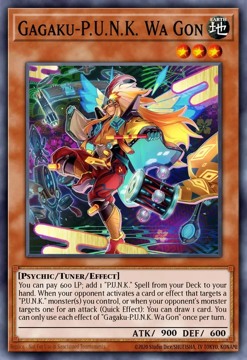 Gagaku-P.U.N.K. Wa Gon trading card