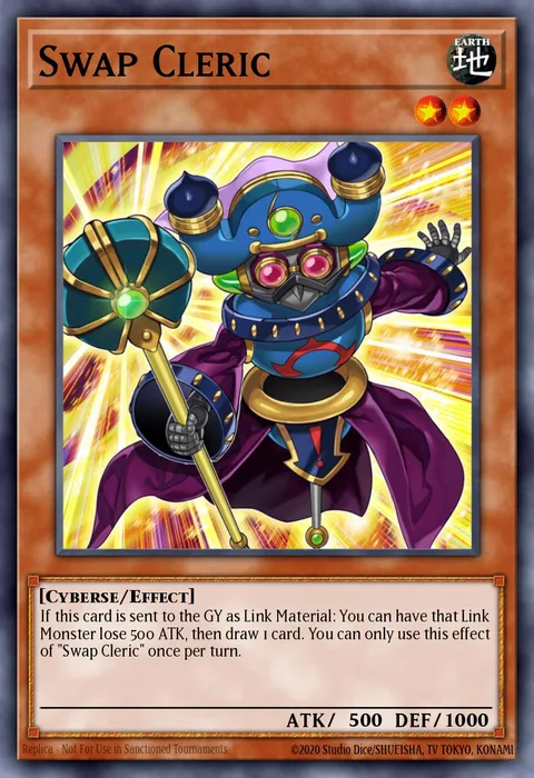 Swap Cleric trading card