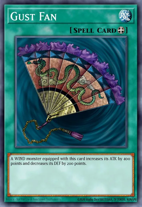 Gust Fan trading card