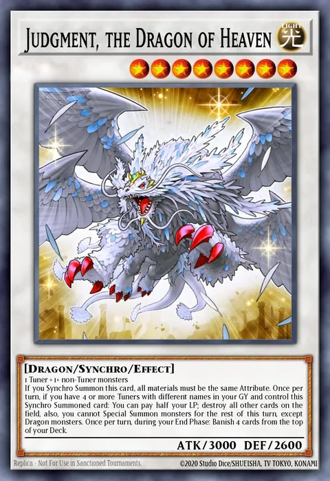 Judgment, the Dragon of Heaven trading card