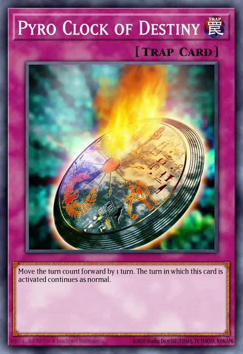 Pyro Clock of Destiny trading card