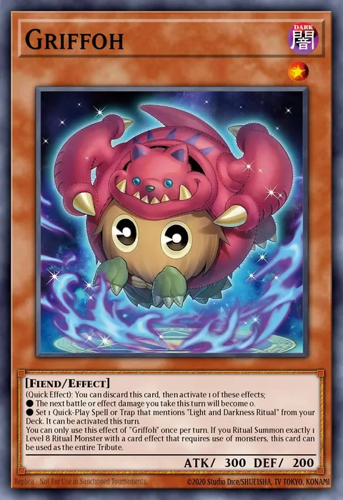 Griffoh trading card
