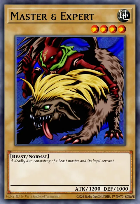 Master & Expert trading card