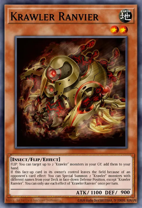 Krawler Ranvier trading card