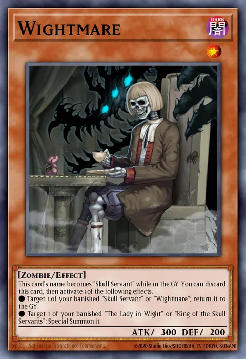 Wightmare trading card