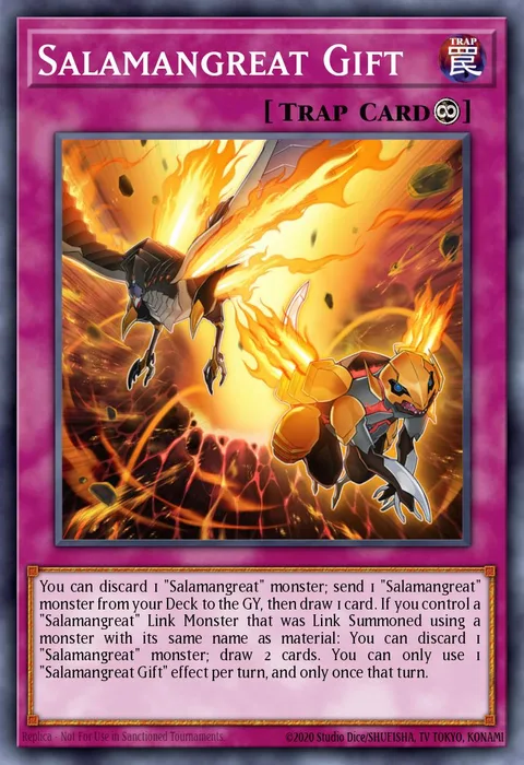 Salamangreat Gift trading card