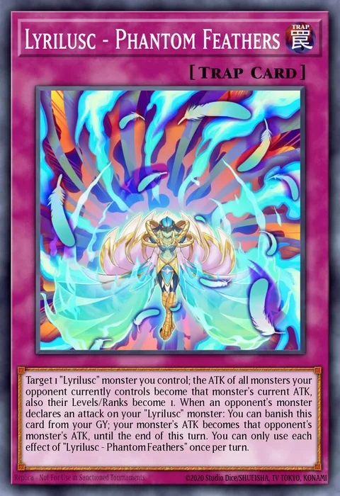 Lyrilusc - Phantom Feathers trading card
