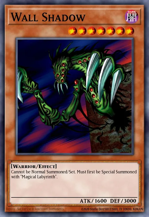 Wall Shadow trading card