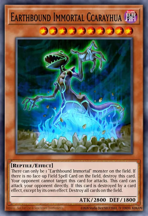 Earthbound Immortal Ccarayhua trading card
